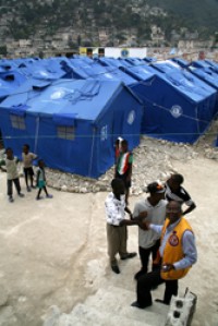 Lions Tents in Haiti FEB 2010